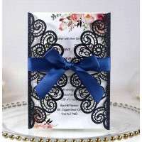 European Style wedding Invitation Laser Cut Invitation 
